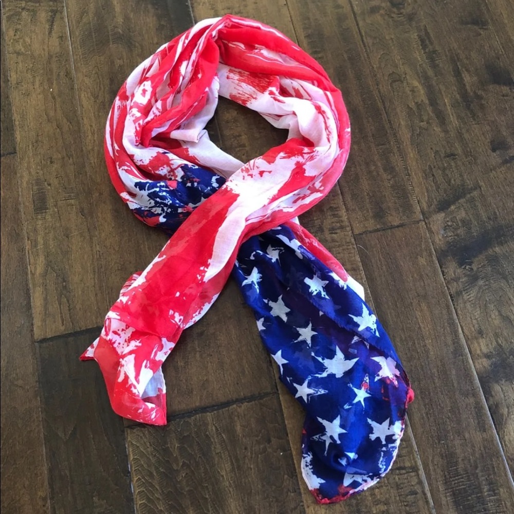 American Flag Scarf